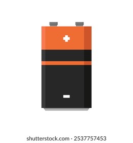 Batería ilustrada en Vector sobre fondo