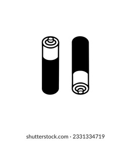 battery illustration vector with concept
