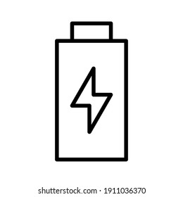 Battery Indicator, charging icon vector image. Can also be used for information technology. Suitable for use on web apps, mobile apps and print media.