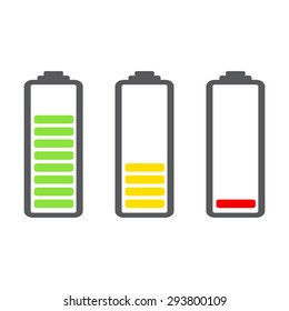 Battery Indicator Icons