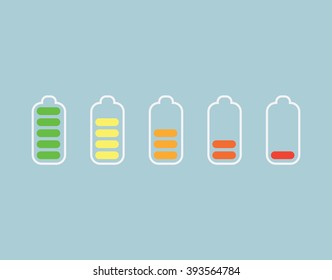 Battery Indicator Icons