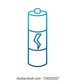 Battery isolated symbol