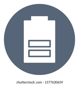 
Battery  Isolated Vector Icon fully editable
