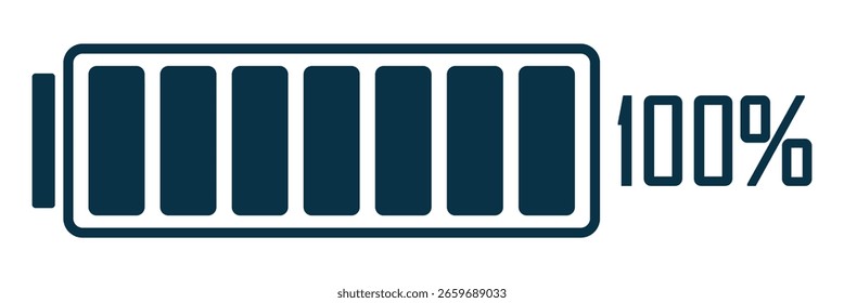 Conjunto de iconos de indicador de capacidad de nivel de batería. Colección del símbolo de la batería de carga. Ilustración vectorial de infografía de diagrama redondo de nivel de Recargo. Símbolo de la barra de progreso de la capacidad de la batería. Acumulador circular