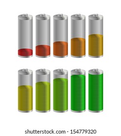 Battery level eps10