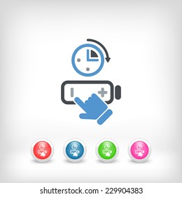 Battery level icon