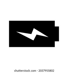 battery level icon or logo isolated sign symbol vector illustration - high quality black style vector icons
