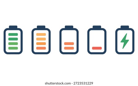 Indicador de nivel de batería que muestra el Estado de carga