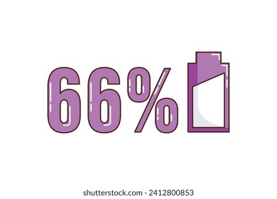 Battery Level Interface Sticker Design