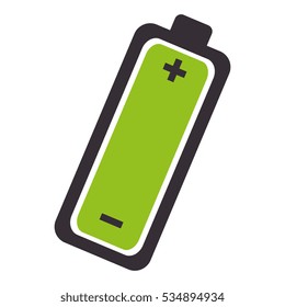 battery level isolated icon