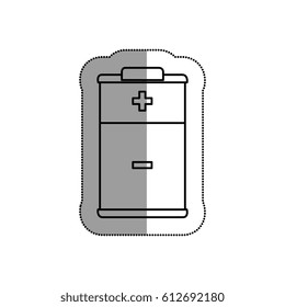 battery level isolated icon