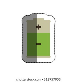 battery level isolated icon
