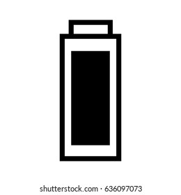 battery level isolated icon