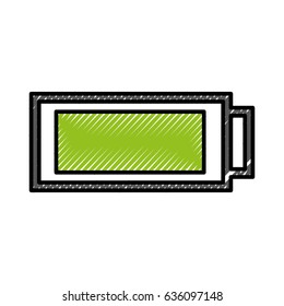battery level isolated icon