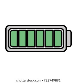 battery level isolated icon