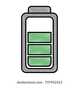 battery level isolated icon