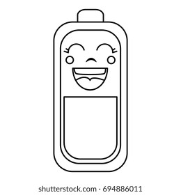 battery level kawaii character