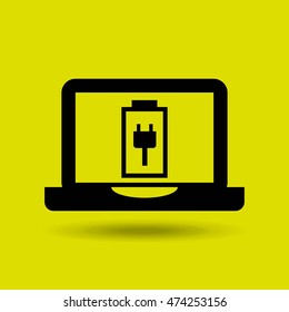 battery level sign classic isolated icon vector illustration design