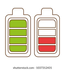 battery levels power icon
