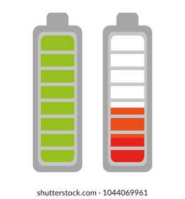 battery levels power icon