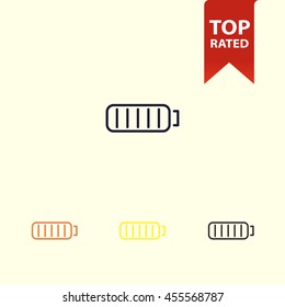 battery line icon