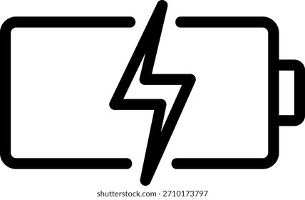 Illustration des Batterielinien-Symbols