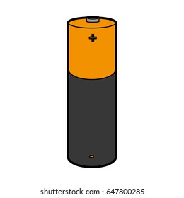 battery lithium isolated icon