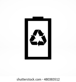 Battery load icon, vector best flat icon, EPS