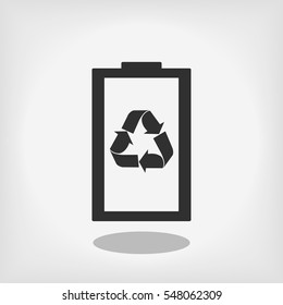 Battery load icon, vector best flat icon, EPS