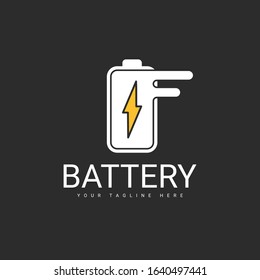 Battery Logo Design With a Combination of Letters F