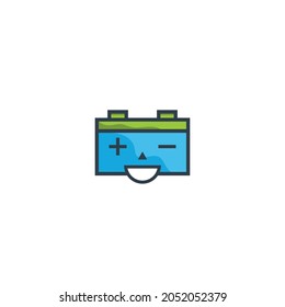  battery logo design vector template
