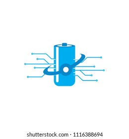 battery logo template