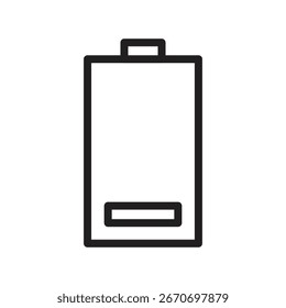 Elemento de contorno de batería de baja energía