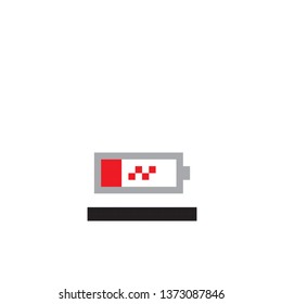 Battery Low Pixel art