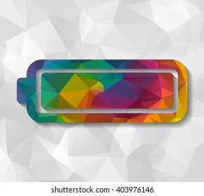 battery low poly