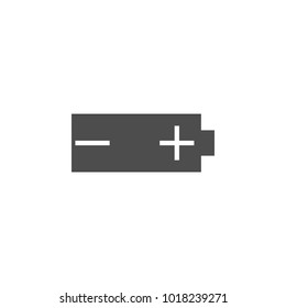 battery mark icon. Elements of web icon. Premium quality graphic design icon. Signs and symbols collection icon for websites, web design, mobile app on white background