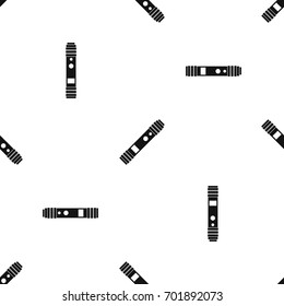 Battery mod for electronic cigarette pattern repeat seamless in black color for any design. Vector geometric illustration