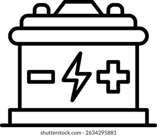 Batería Nuevo Vector de diseño de iconos creativos