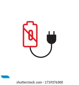 battery number icon design vector illustration 
