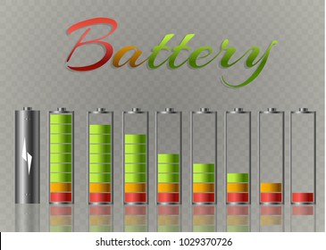 Battery Pack Primary Cells Nonrechargeable Batteries Stock Vector ...