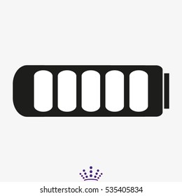 battery for the phone icon, vector illustration EPS 10