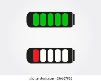 battery for the phone icon, vector illustration eps10