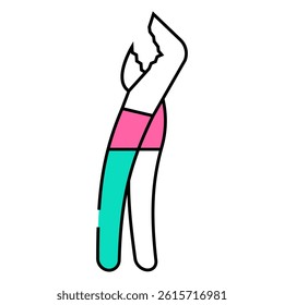 battery pliers line icon vector. battery pliers sign. isolated symbol illustration