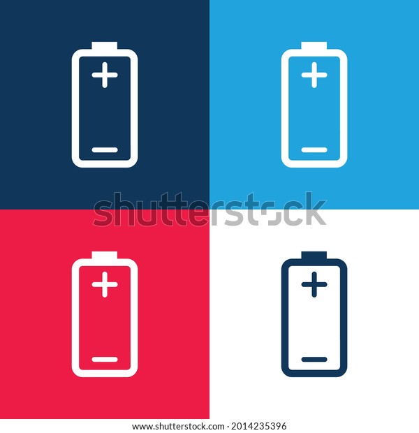 Battery Plus Minus Signs Positive Negative Stock Vector (Royalty Free ...