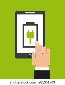 battery power design, vector illustration eps10 graphic 