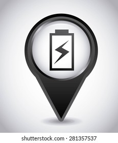 battery power design, vector illustration eps10 graphic 
