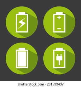 battery power design, vector illustration eps10 graphic 