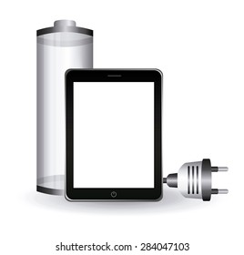 battery power design, vector illustration eps10 graphic 