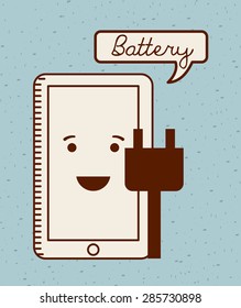 battery power design, vector illustration eps10 graphic 