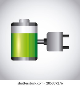 battery power design, vector illustration eps10 graphic 